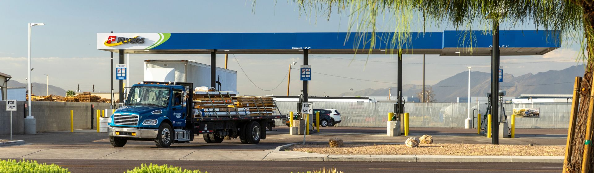 Commercial fleet fueling in Concord, California