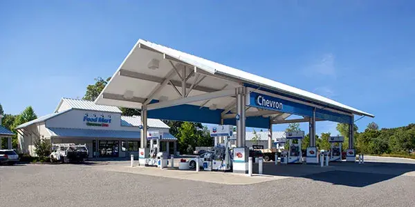 Chevron site.